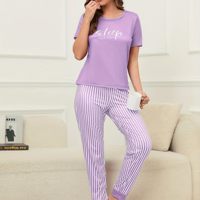 sleep half sleeves night suit for women