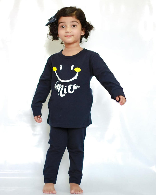 Navy Blue Smiley Kids Suit (Each)