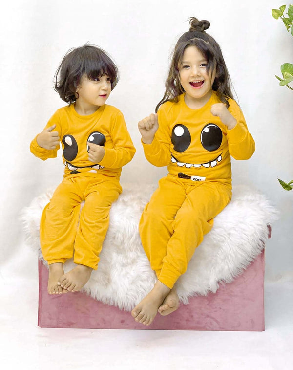 Yellow Smiley Kids Suit (Each)